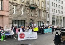 “Präsenzunterricht nicht um jeden Preis”: Demonstration für sichere Kitas und Schulen