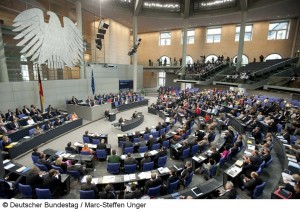 Wer hier im Plenarsaal zukünftig entscheiden wird, ist noch unklar. (Foto: Deutscher Bundestag/Marc-Steffen Unger)