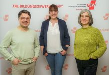 Drei für einen: Gleichberechtigtes Team an der Spitze der rheinland-pfälzischen GEW