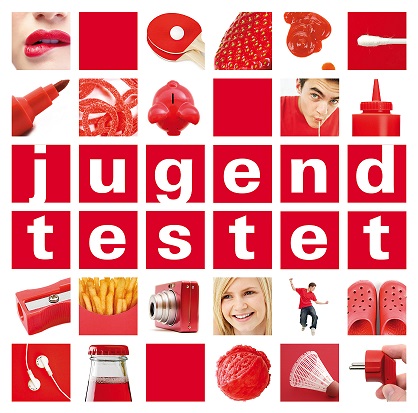 Das Logo des Wettbewerbs "Jugend testet " der Stiftung Warentest. Foto: Stiftung Warentest/E. Zippel