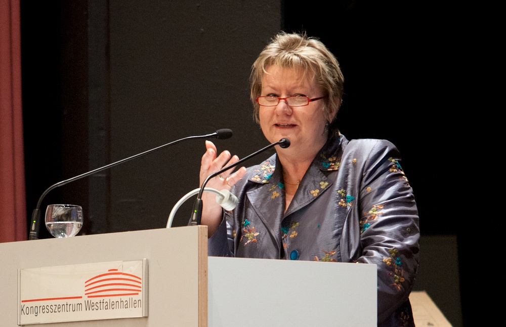 Sieht die Inklusion in Nordrhein-Westfalen greifen: Schulministerin Sylvia Löhrmann (Grüne). Foto: Alex Büttner