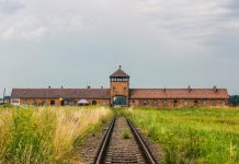 Schüler filmen sich mit rassistischer Geste in Auschwitz, Schule ignoriert das