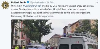 Alarm in Weddinger Grundschule – Polizei bringt Kinder in Sicherheit